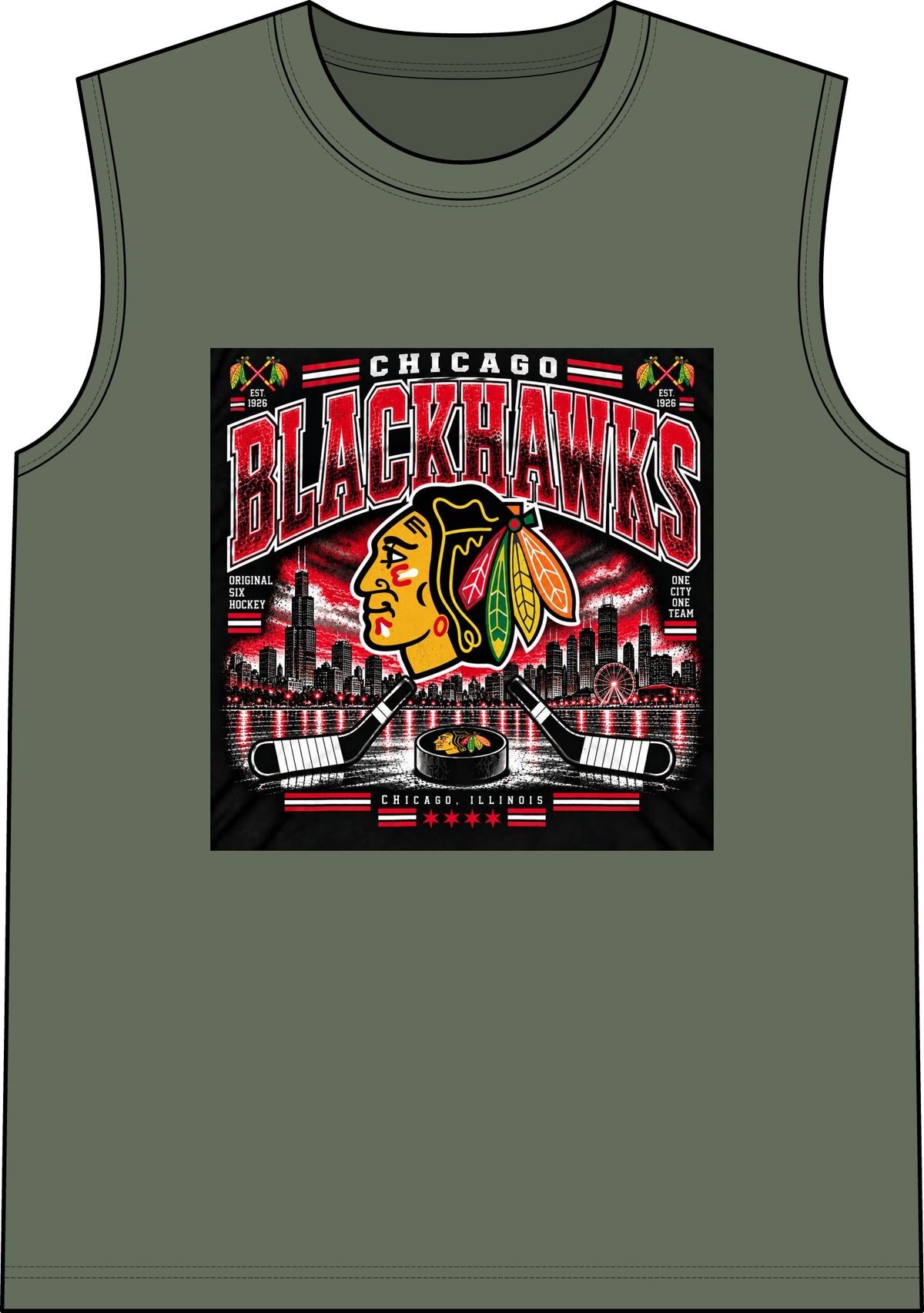 Chicago Blackhawks Heritage - Classic Tank