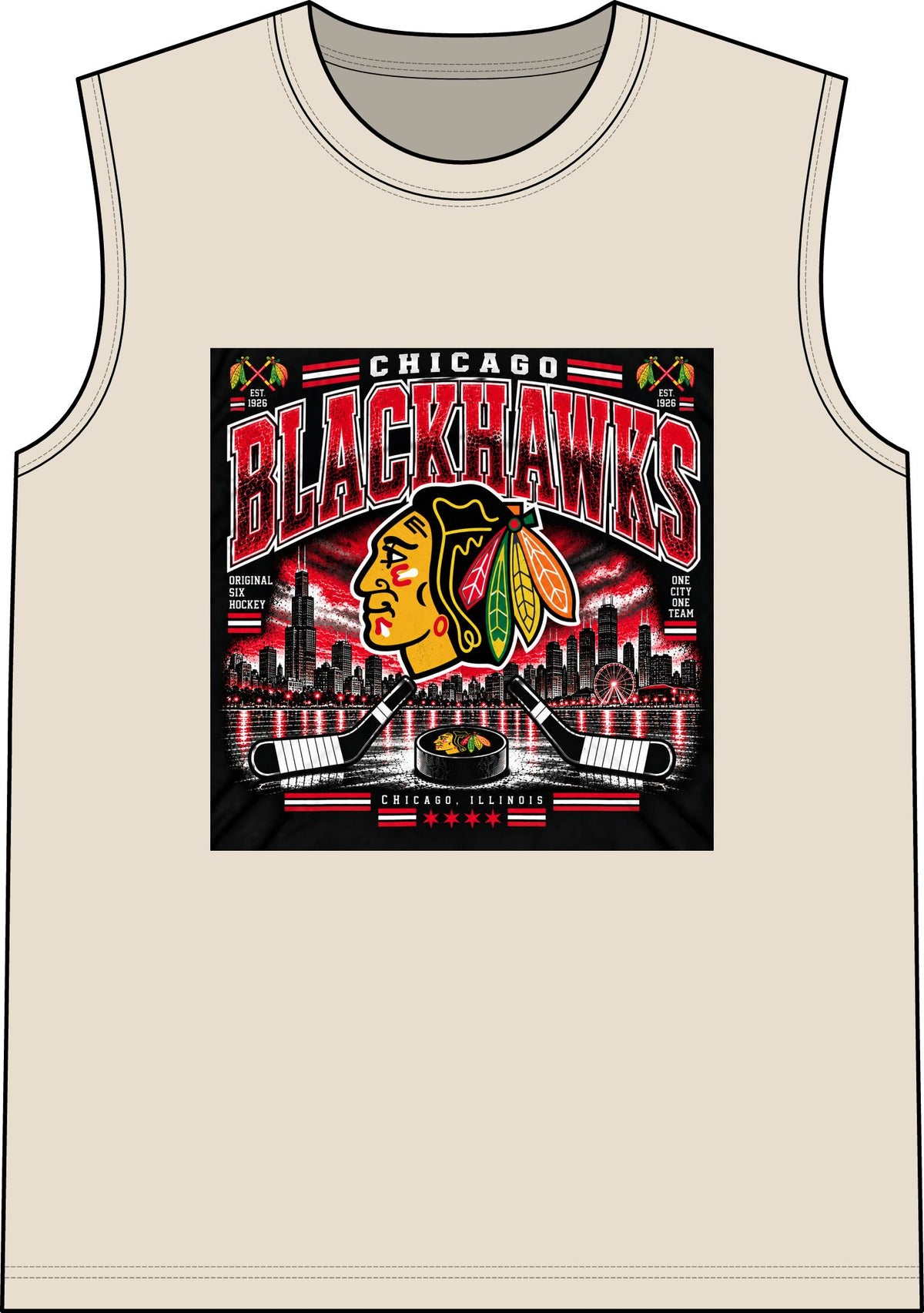 Chicago Blackhawks Heritage - Classic Tank