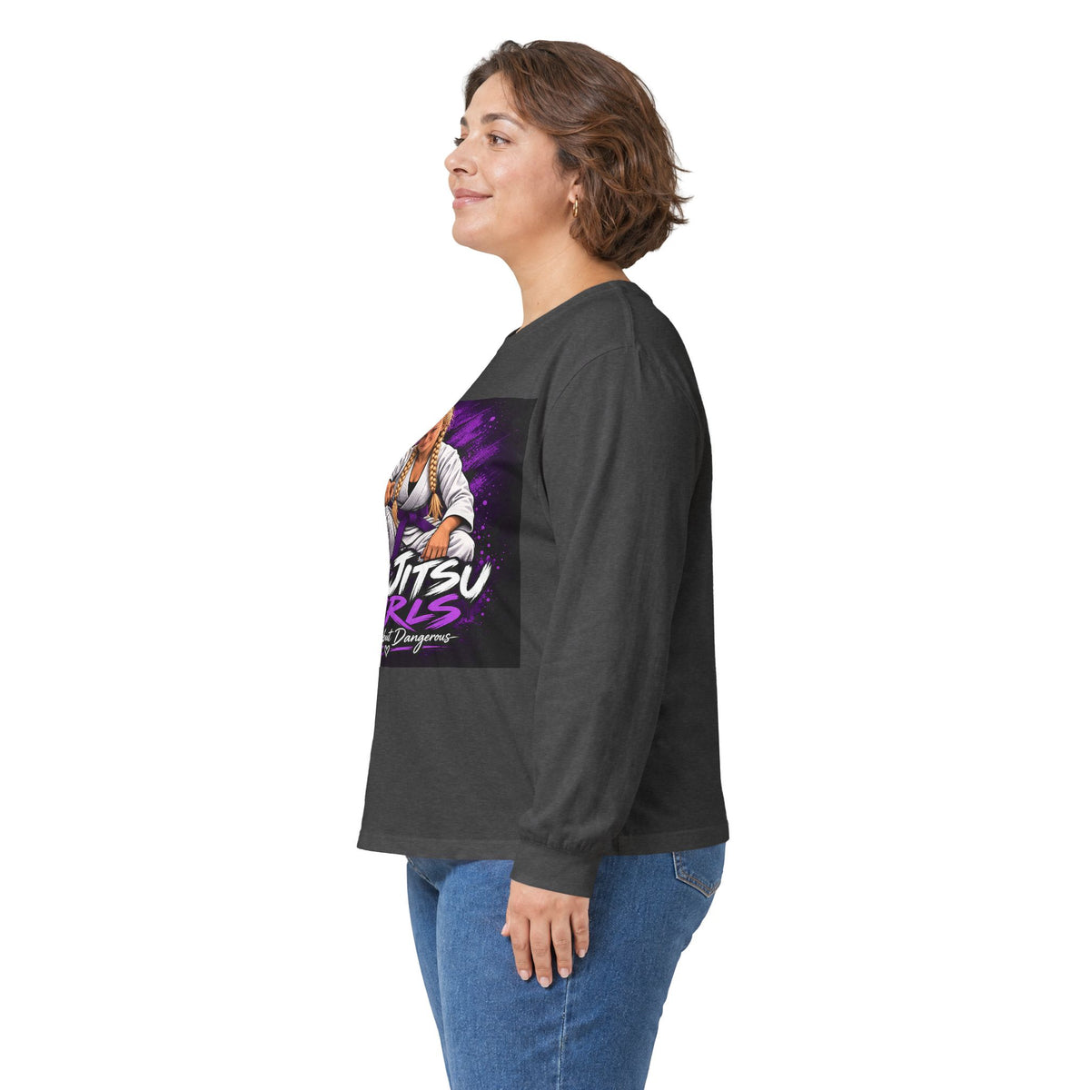 Jiu Jitsu Girls - Unisex Ultra Cotton Long Sleeve Tee