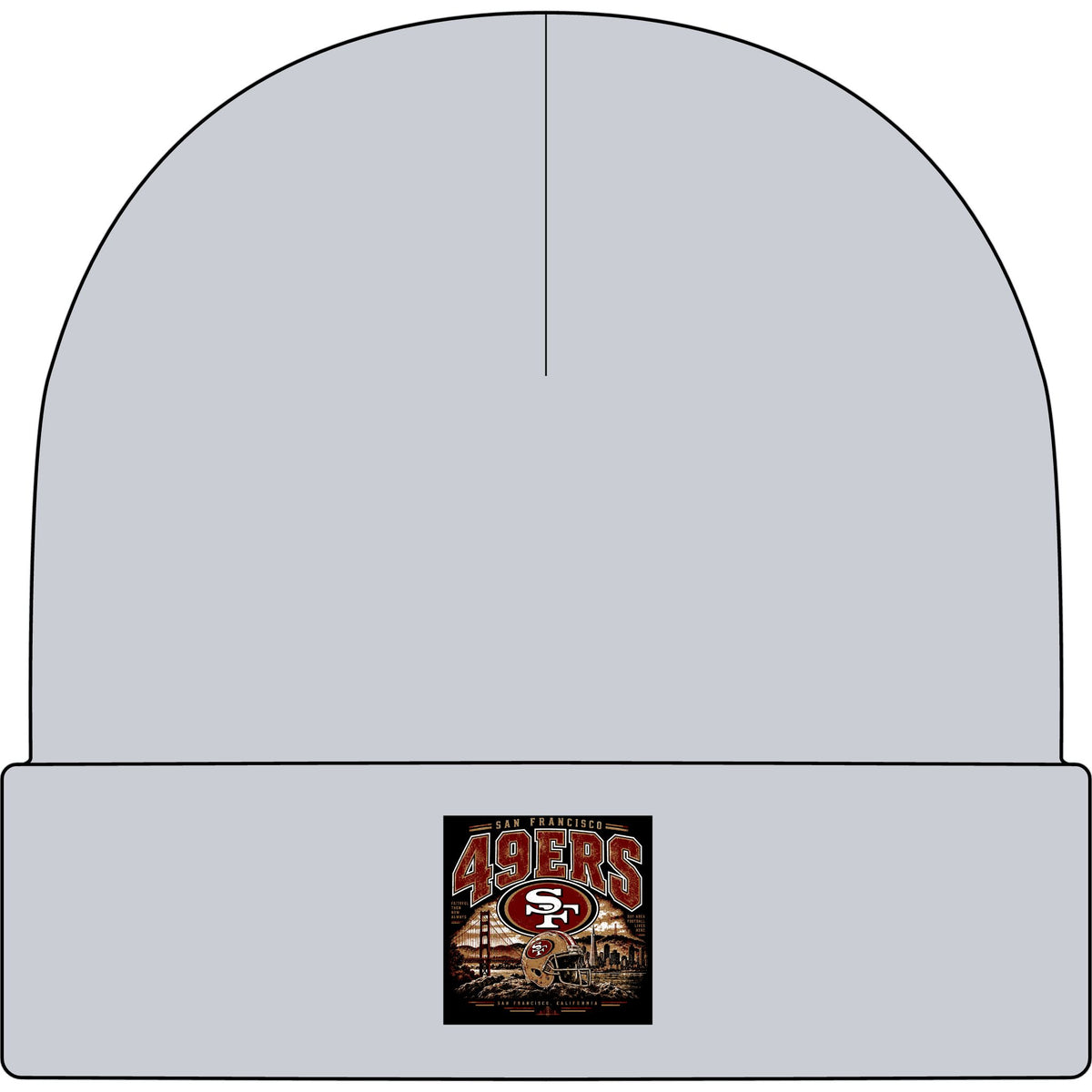 49ers Bay Area Pride - AS Colour 1107 Cuff Beanie