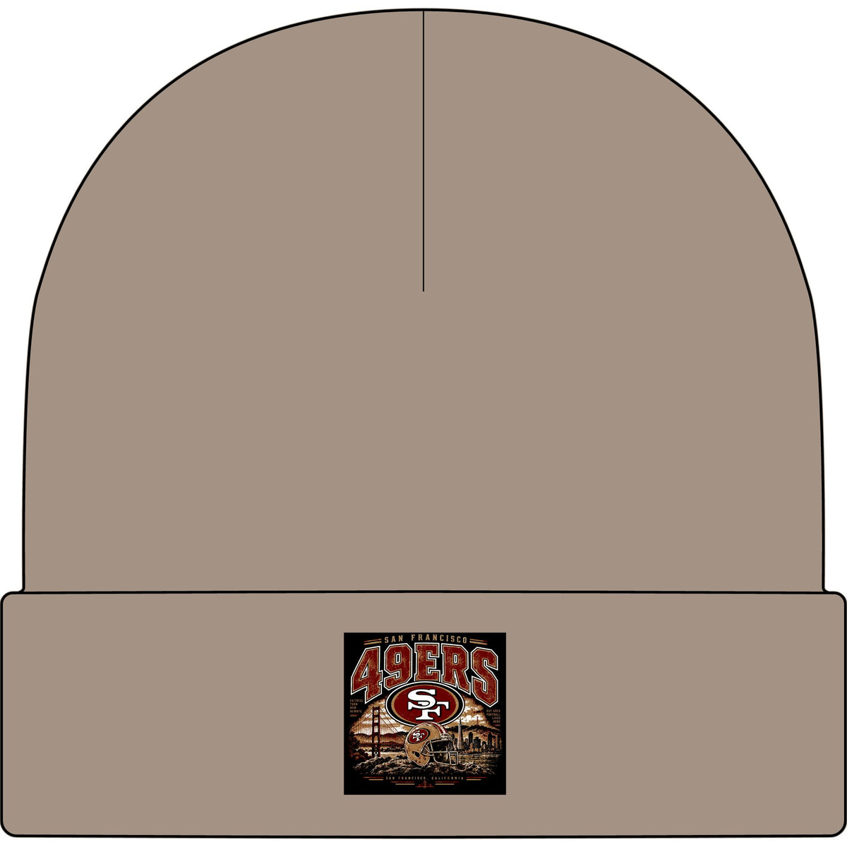 49ers Bay Area Pride - AS Colour 1107 Cuff Beanie