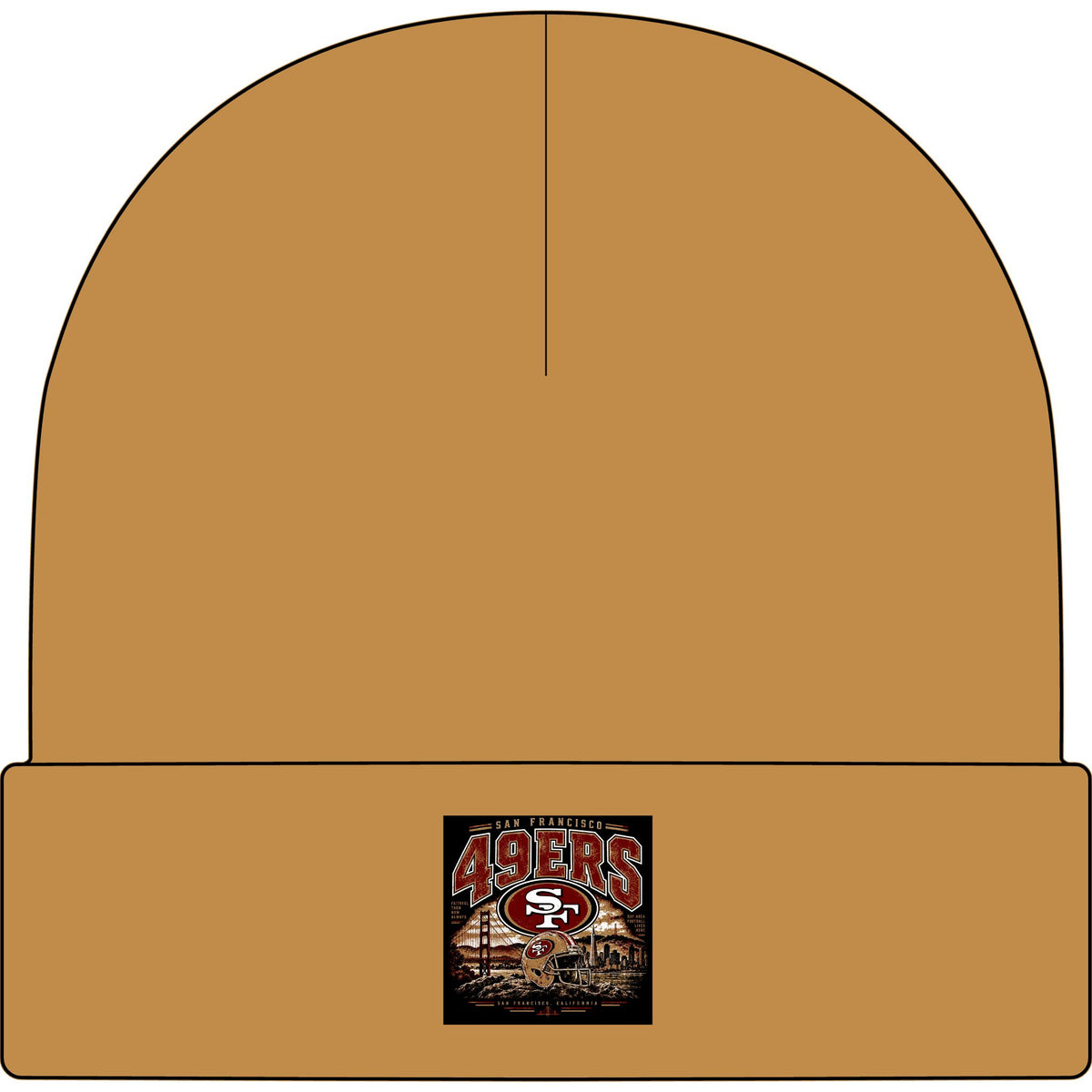 49ers Bay Area Pride - AS Colour 1107 Cuff Beanie