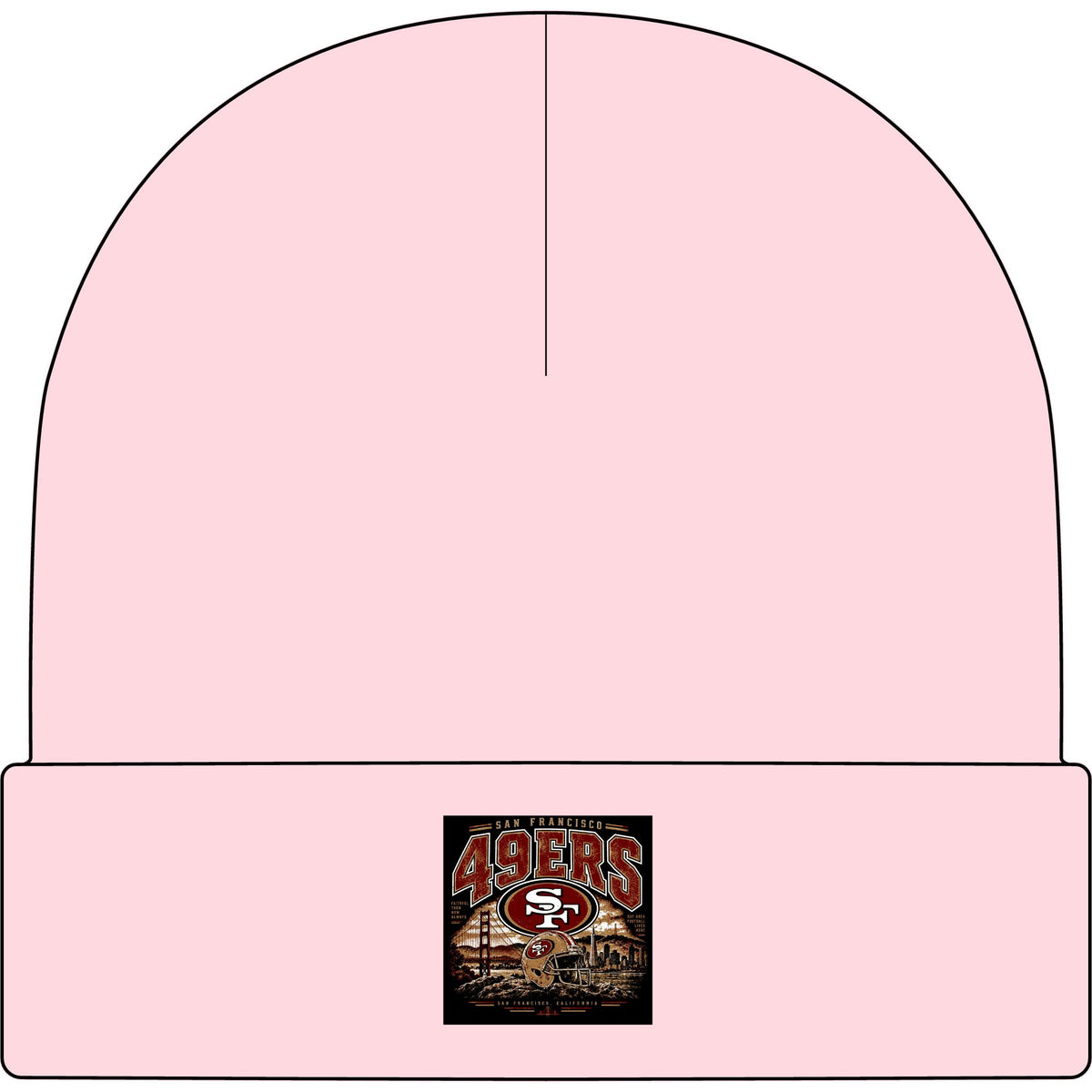 49ers Bay Area Pride - AS Colour 1107 Cuff Beanie