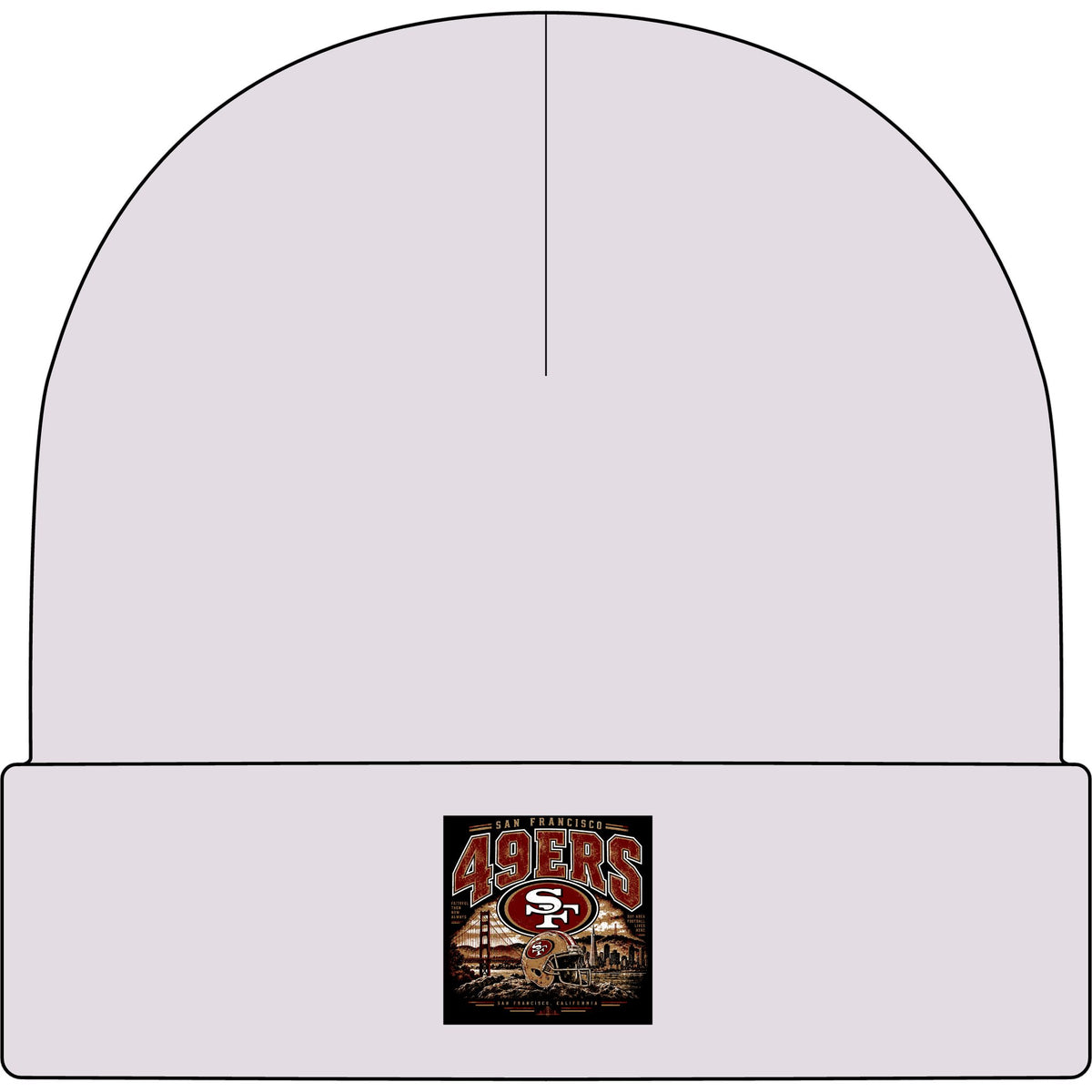 49ers Bay Area Pride - AS Colour 1107 Cuff Beanie