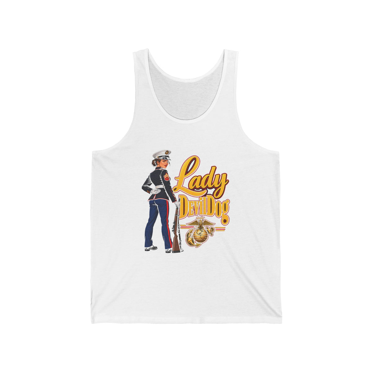 Lady Devil Dog - Athletic Tank