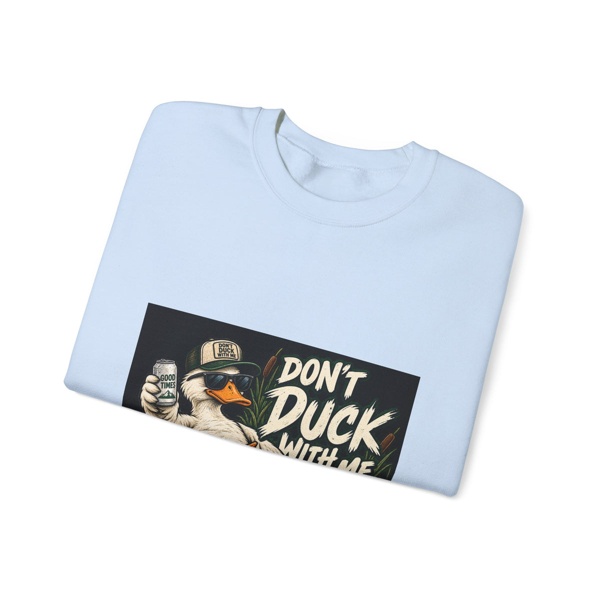 Duck With Me Camo - Crewneck Sweatshirt