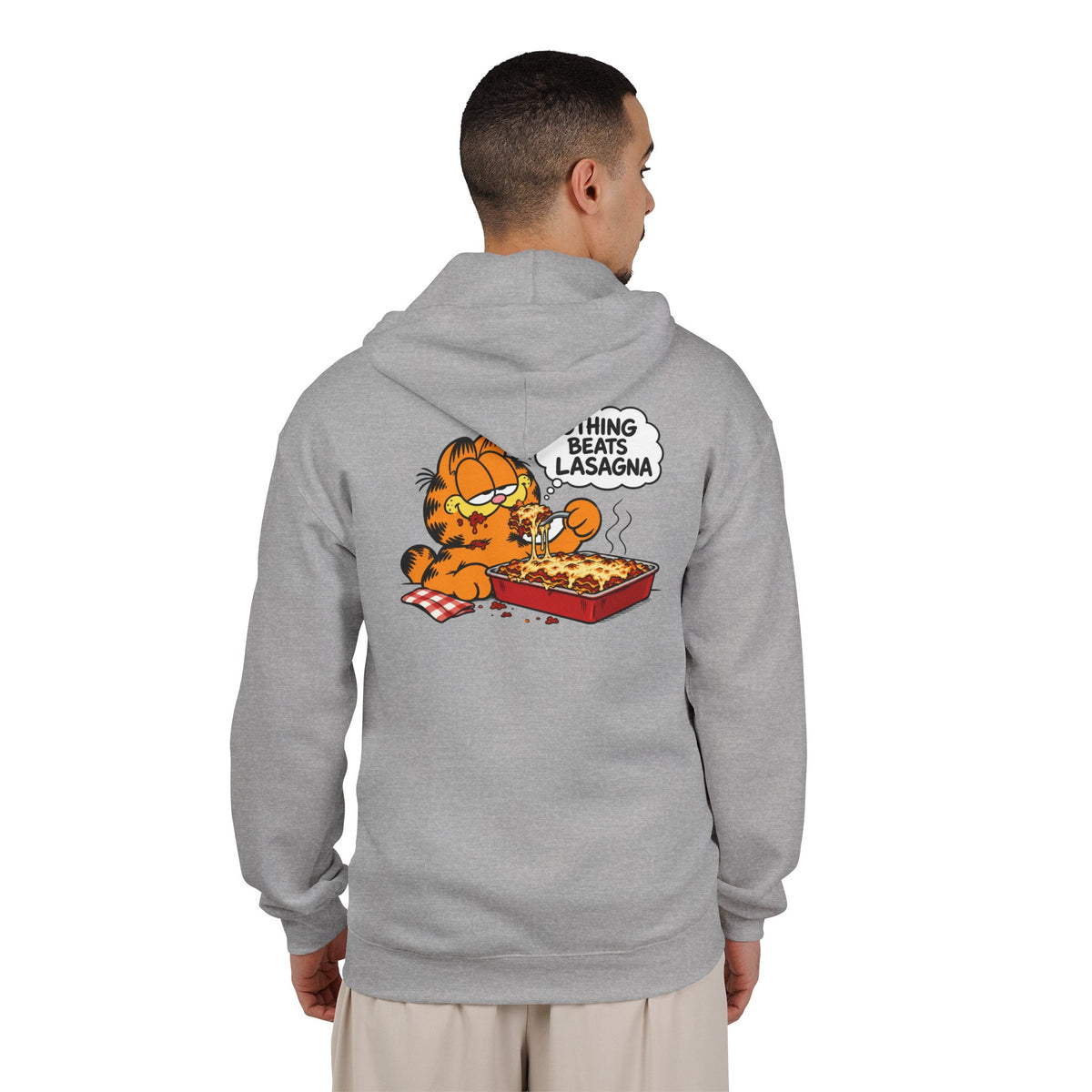 Nothing Beats Lasagna - Full-Zip Hooded Sweatshirt