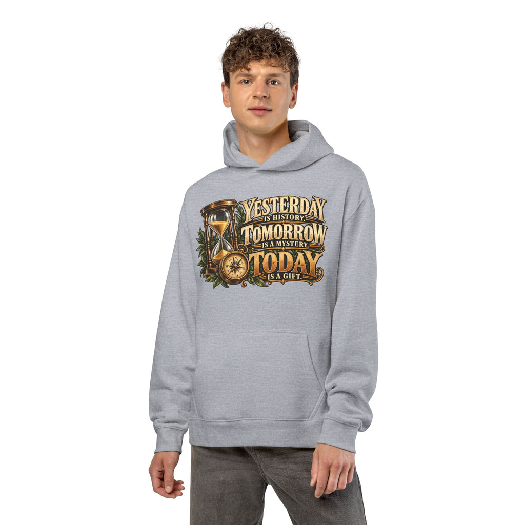 Yesterday Tomorrow Today - Transparent - Hoodie