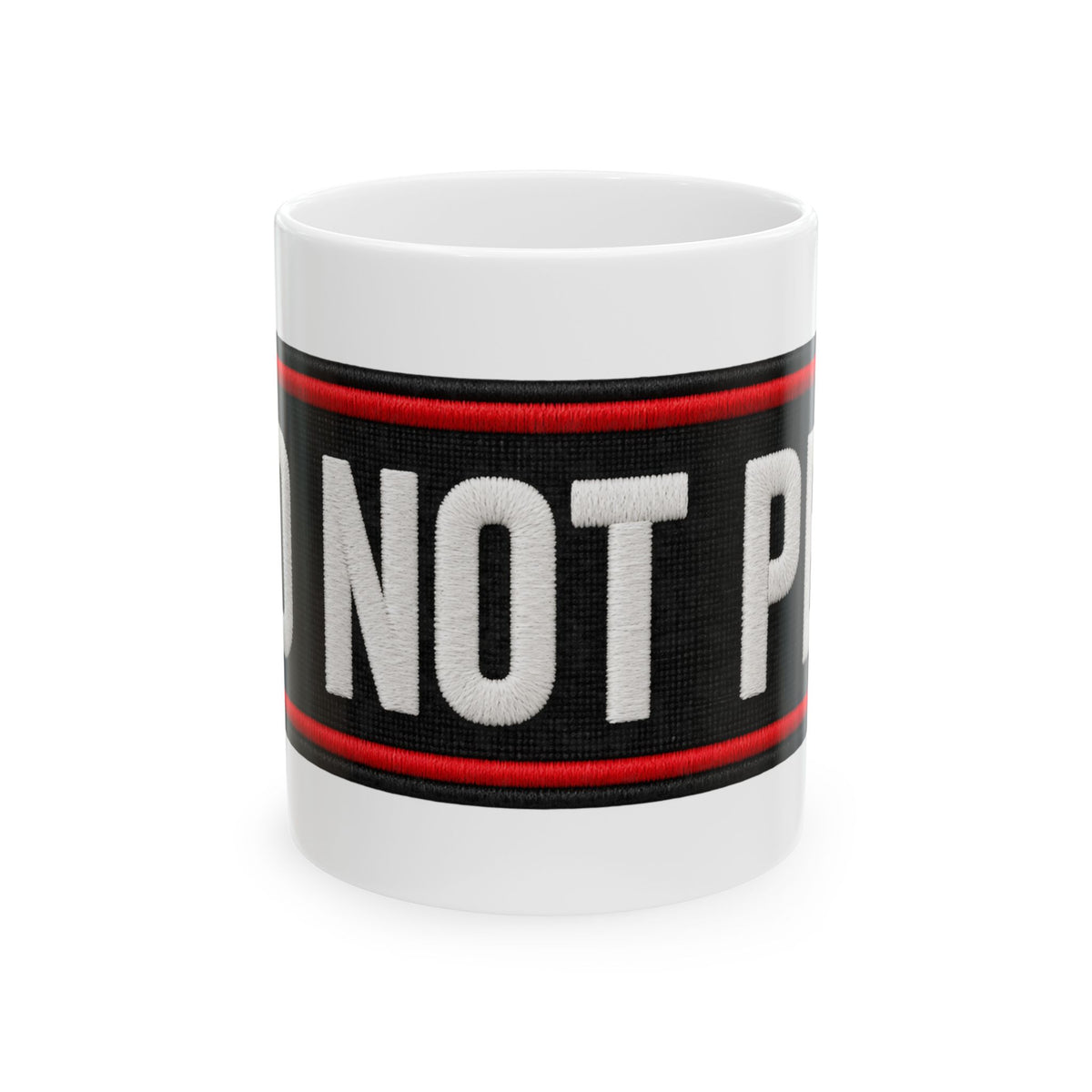 Do Not Pet - Service Dog Patch - Ceramic Mug 11oz and 15oz