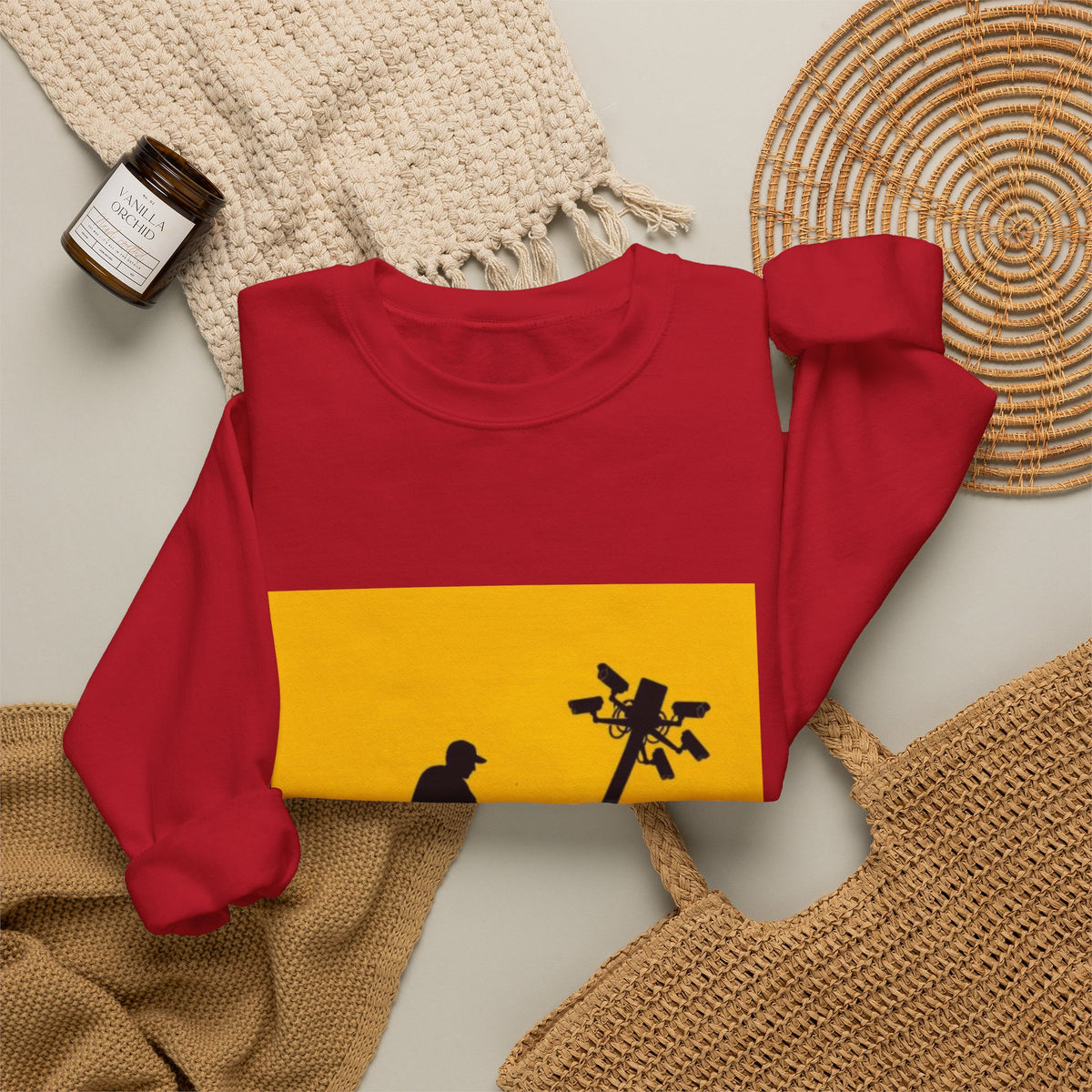 Surveillance Sabotage Tee - Crewneck Sweatshirt