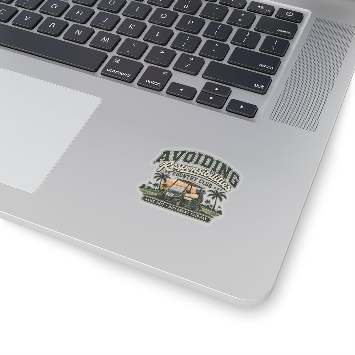 Avoiding Responsibility Country Club - Kiss-Cut Sticker