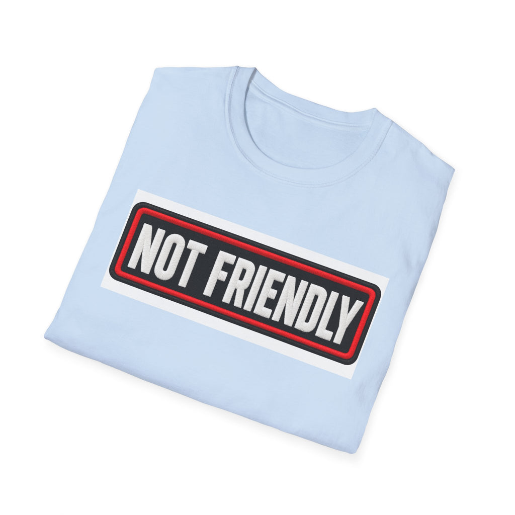 Not Friendly - Service Dog Patch - Classic Tee