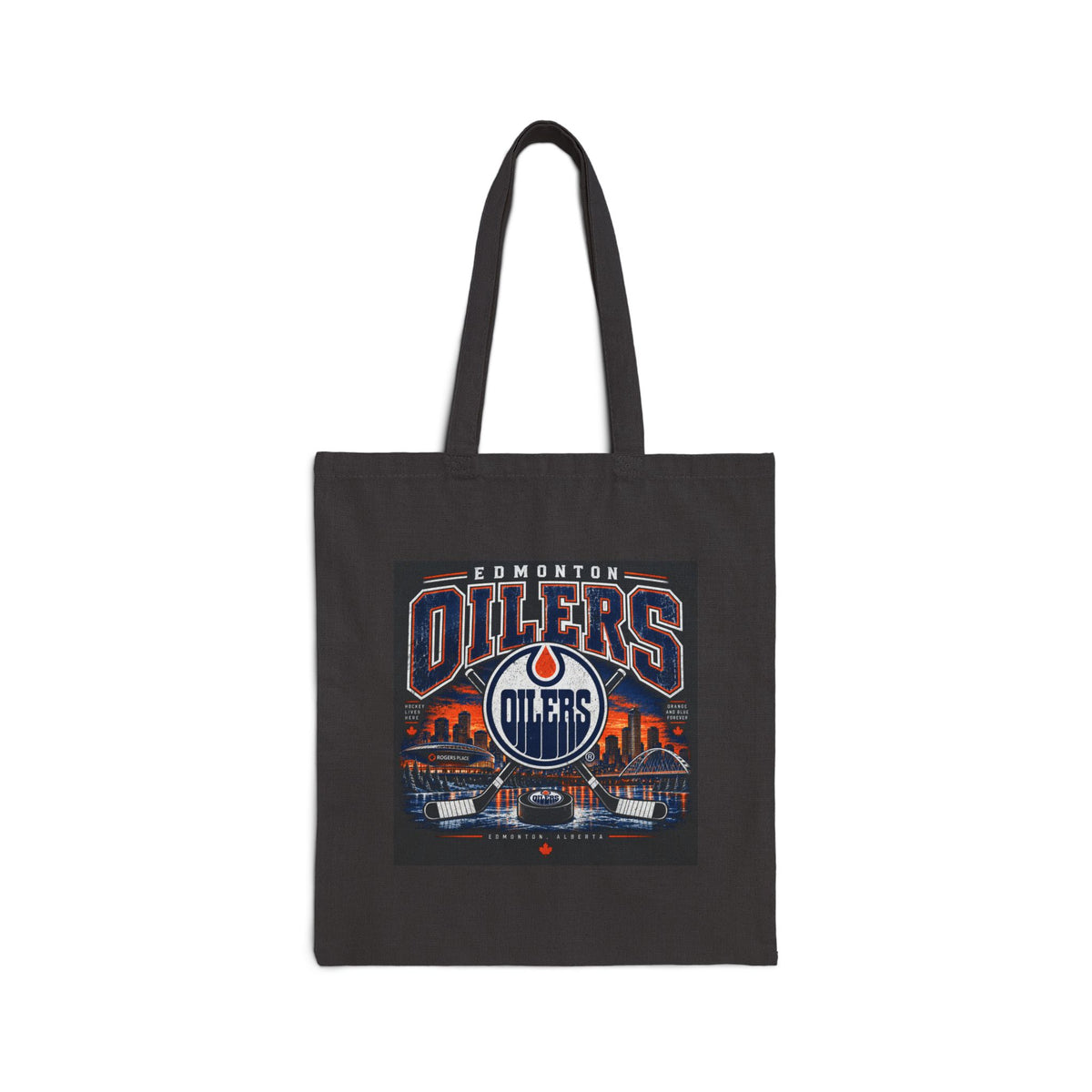 Edmonton Oilers Hockey Pride - Canvas Tote