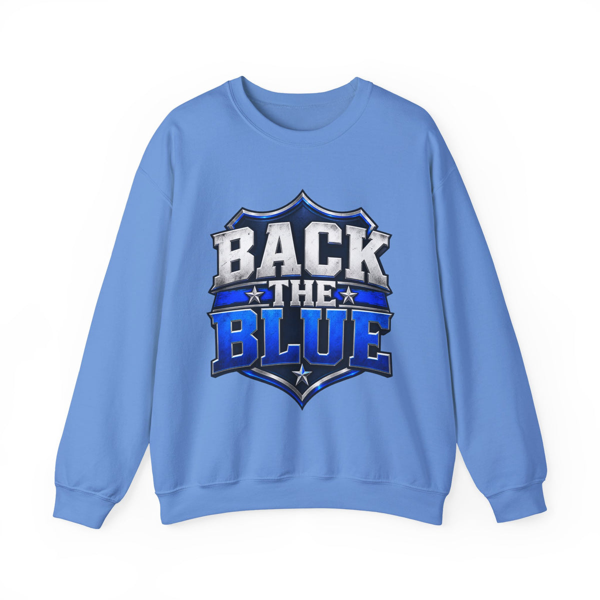 Back the Blue Shield - Crewneck Sweatshirt