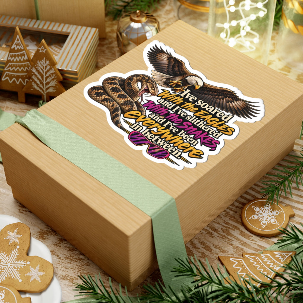 Macho Man - Kiss-Cut Sticker