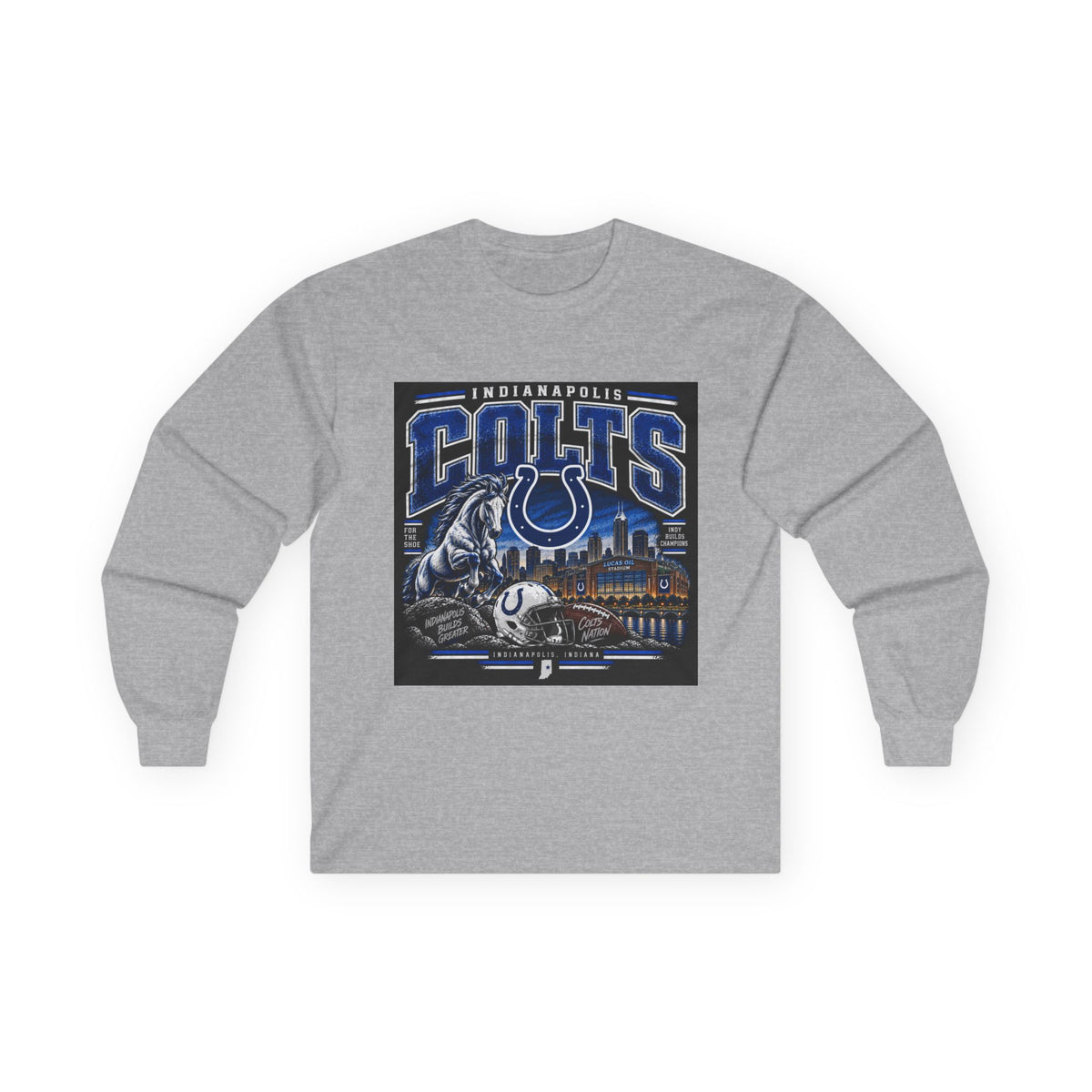 Colts Nation Indianapolis - Unisex Ultra Cotton Long Sleeve Tee