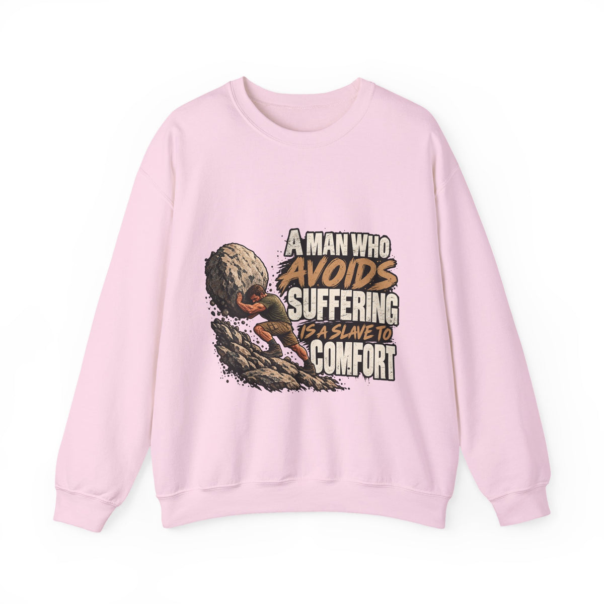 A Man Who Avoids Suffering - Crewneck Sweatshirt