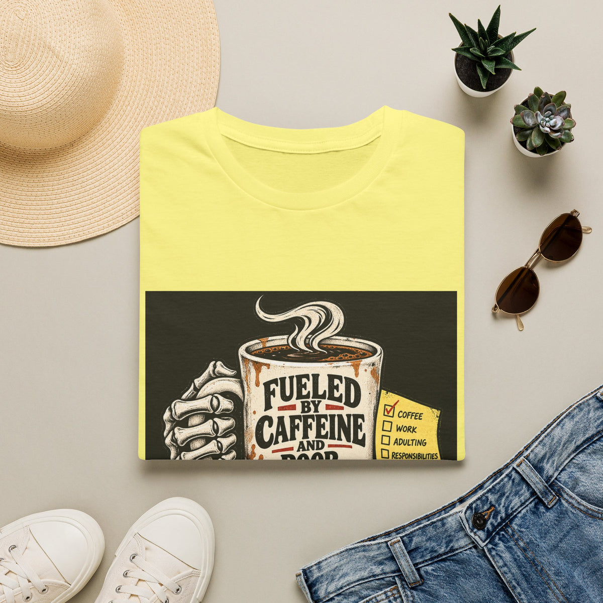 Fueled by Caffeine - Classic Tee