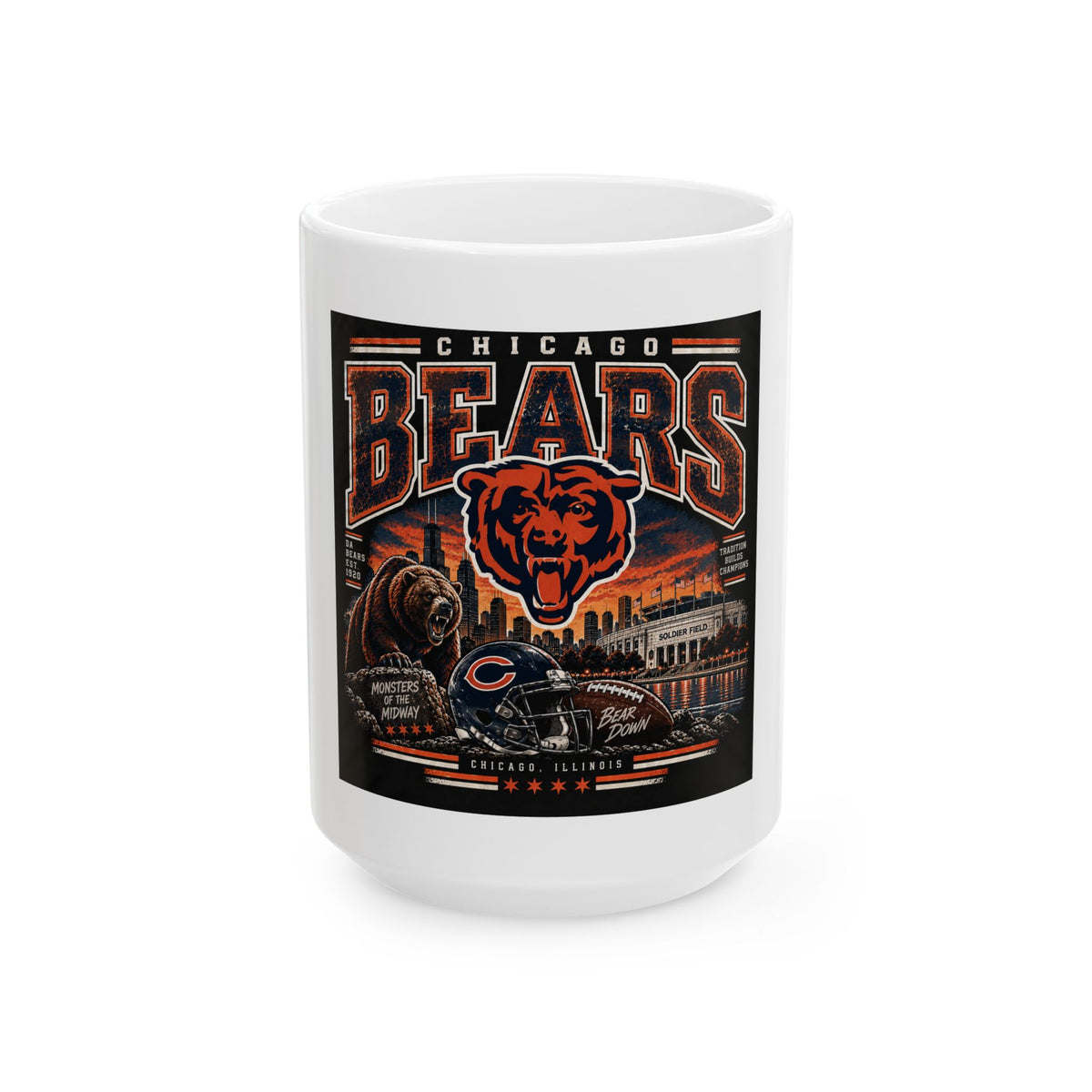 Chicago Bears Pride - Ceramic Mug 11oz and 15oz