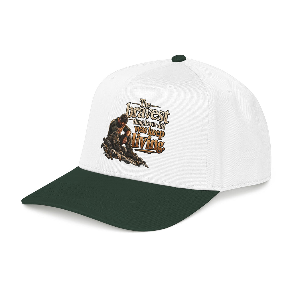 The Bravest Thing I Ever Did Was Keep Living - OTTO Baseball Hat