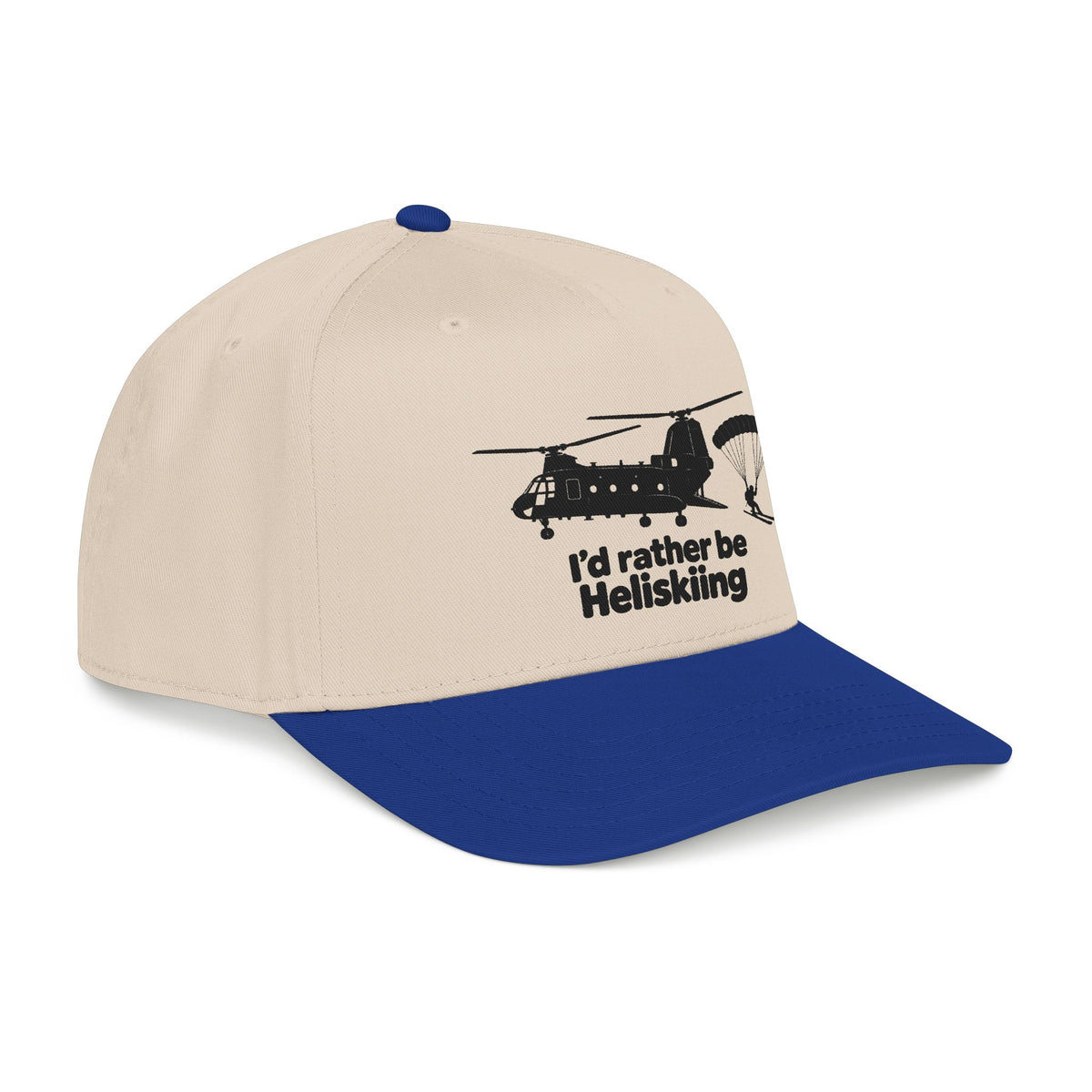 Id Rather Be Heliskiing - OTTO Baseball Hat