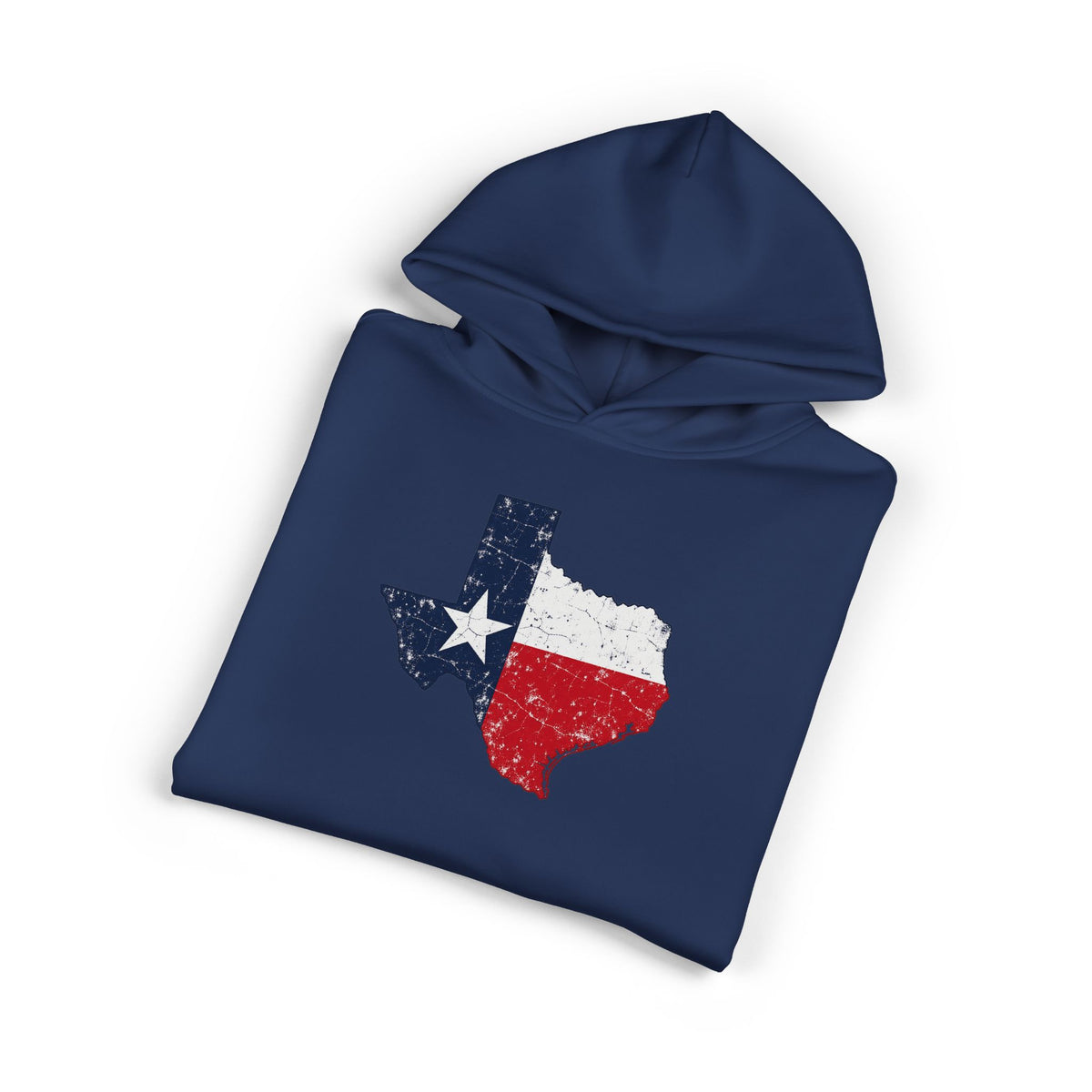 Weathered Texas Flag - Hoodie