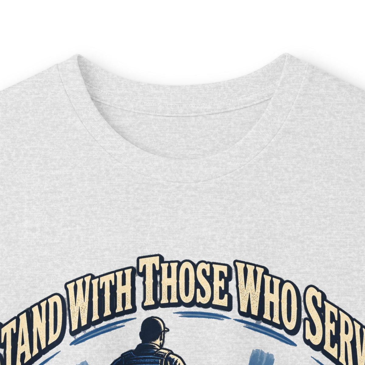 Stand With Those Who Serve Police K9 - Unisex Ultra Cotton Long Sleeve Tee