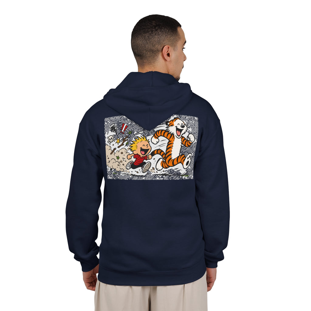 Calvin and Hobbes Adventure - Full-Zip Hooded Sweatshirt