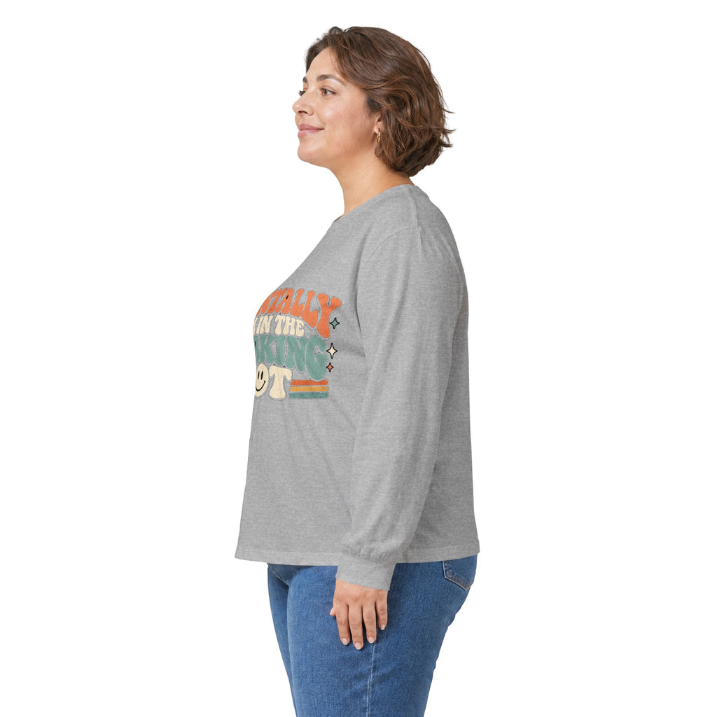 Secretly Plotting Dark Parking - Unisex Ultra Cotton Long Sleeve Tee