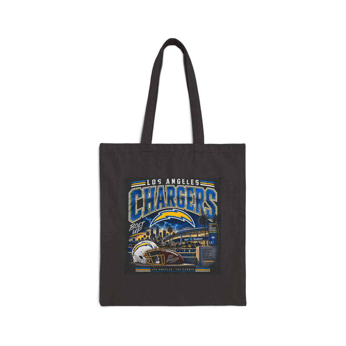 Los Angeles Chargers Bolt Up - Canvas Tote