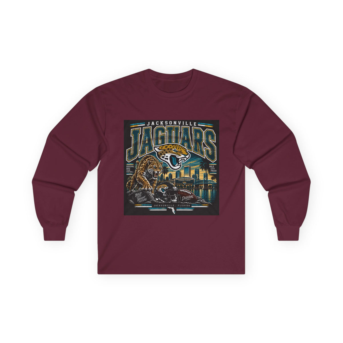 Jacksonville Jaguars Pride - Unisex Ultra Cotton Long Sleeve Tee