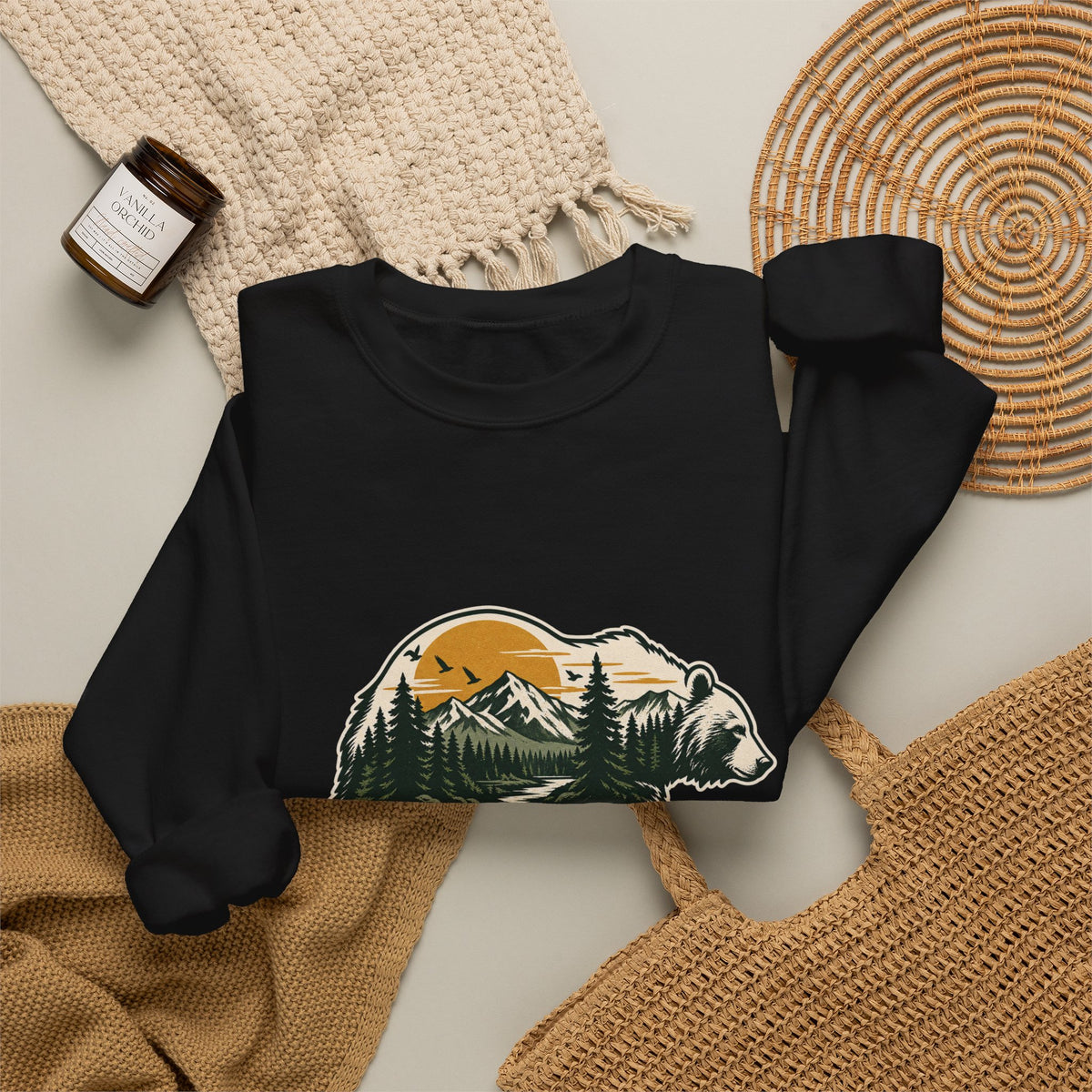 Explore More Bear - Crewneck Sweatshirt
