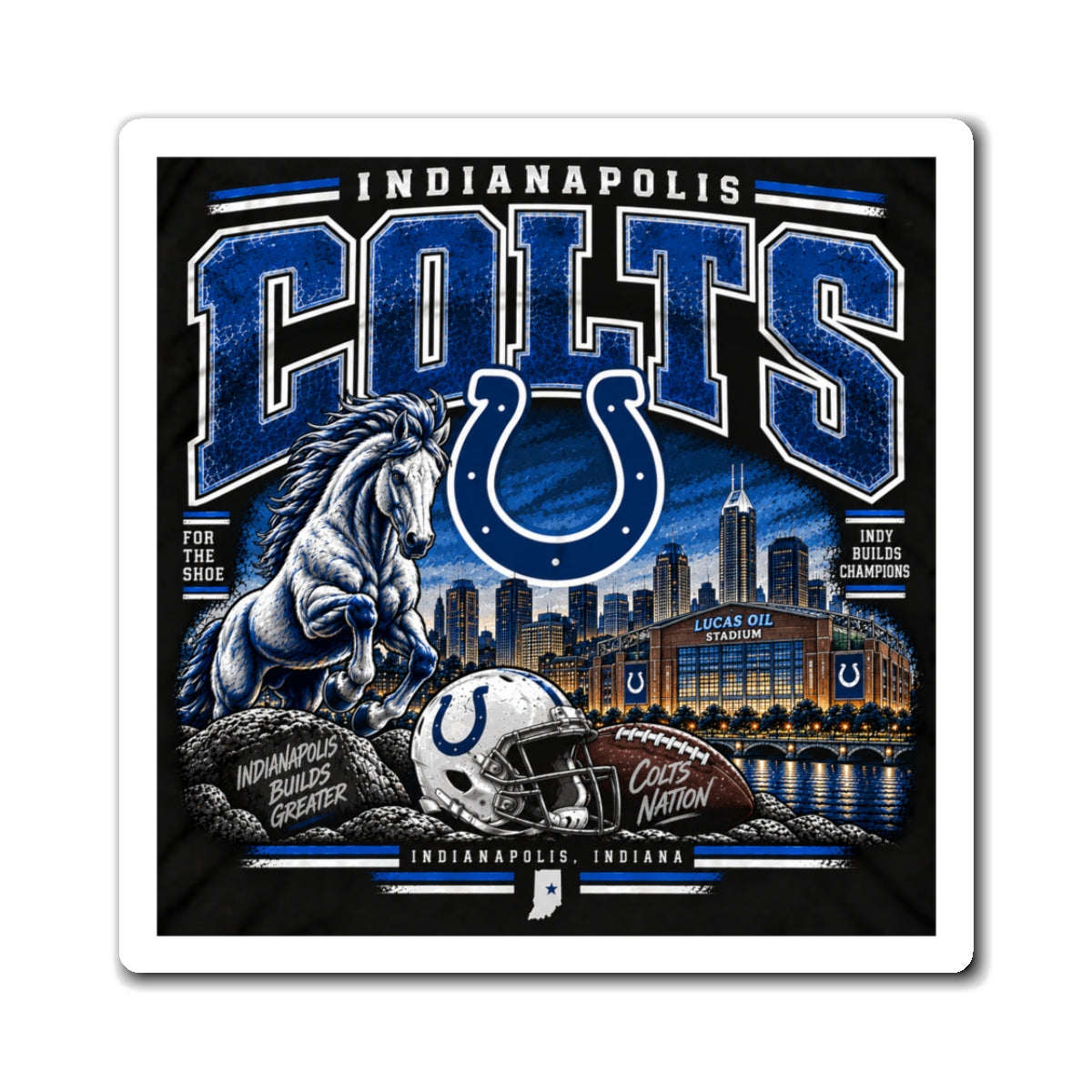 Indianapolis Colts - Magnet