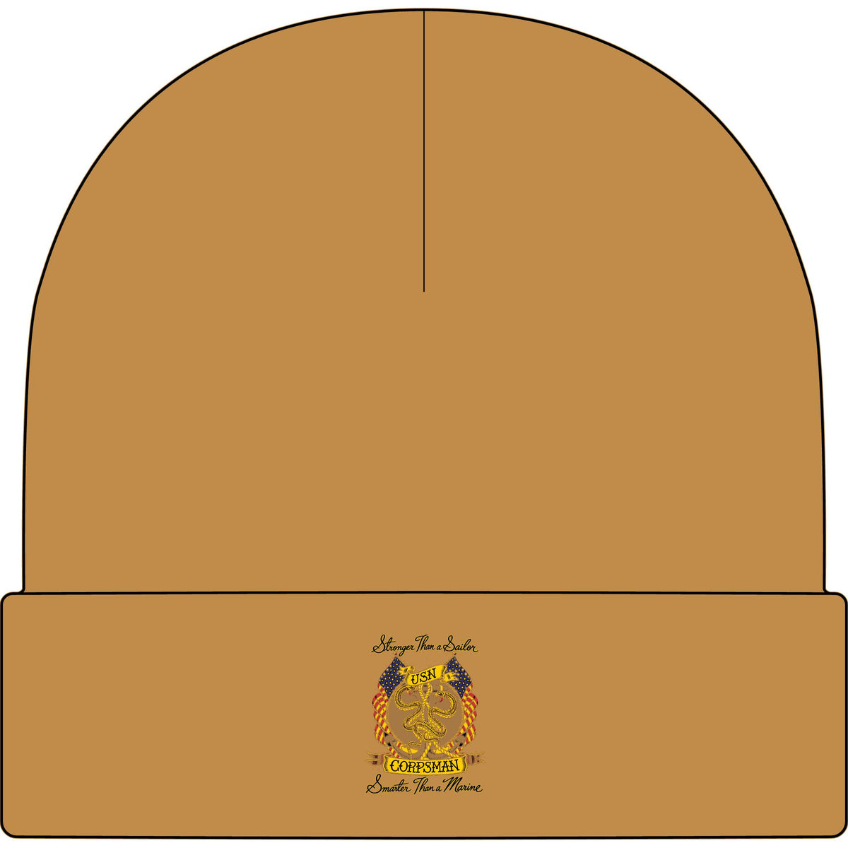 Corpsman Pride Crest - AS Colour 1107 Cuff Beanie