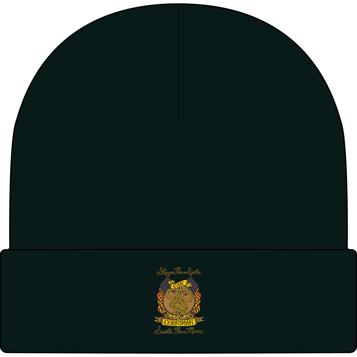 Corpsman Pride Crest - AS Colour 1107 Cuff Beanie