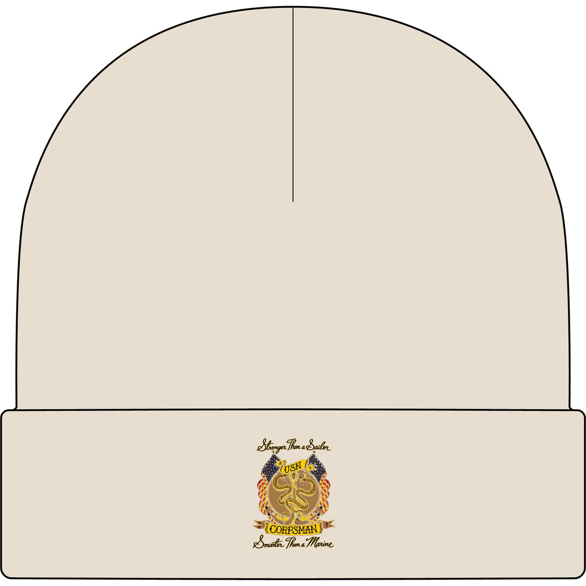 Corpsman Pride Crest - AS Colour 1107 Cuff Beanie