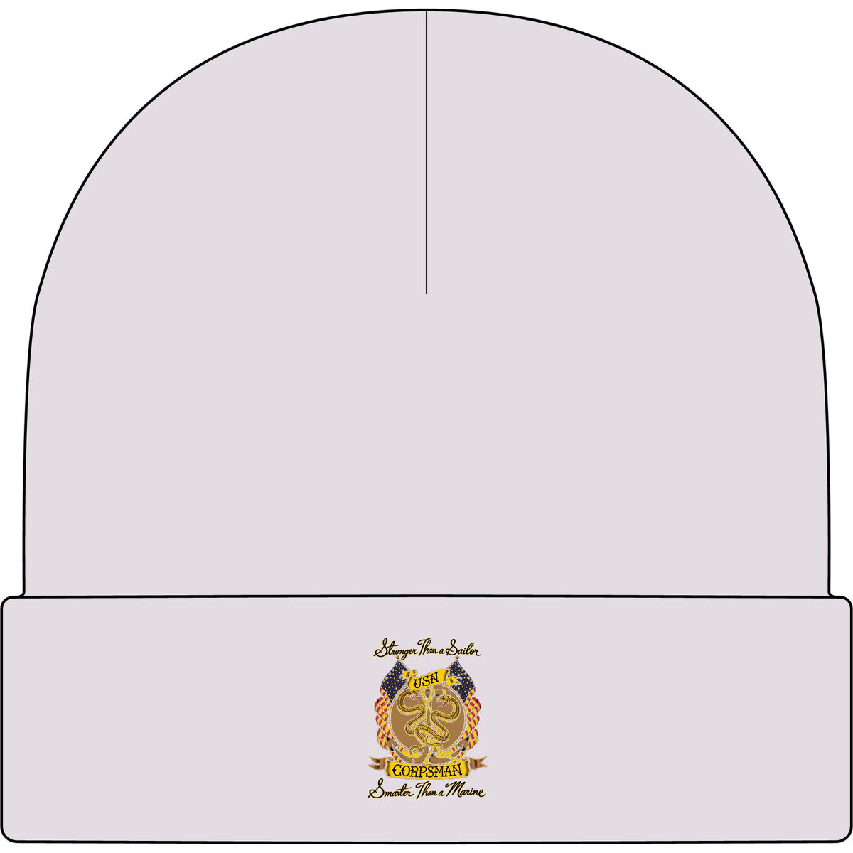 Corpsman Pride Crest - AS Colour 1107 Cuff Beanie