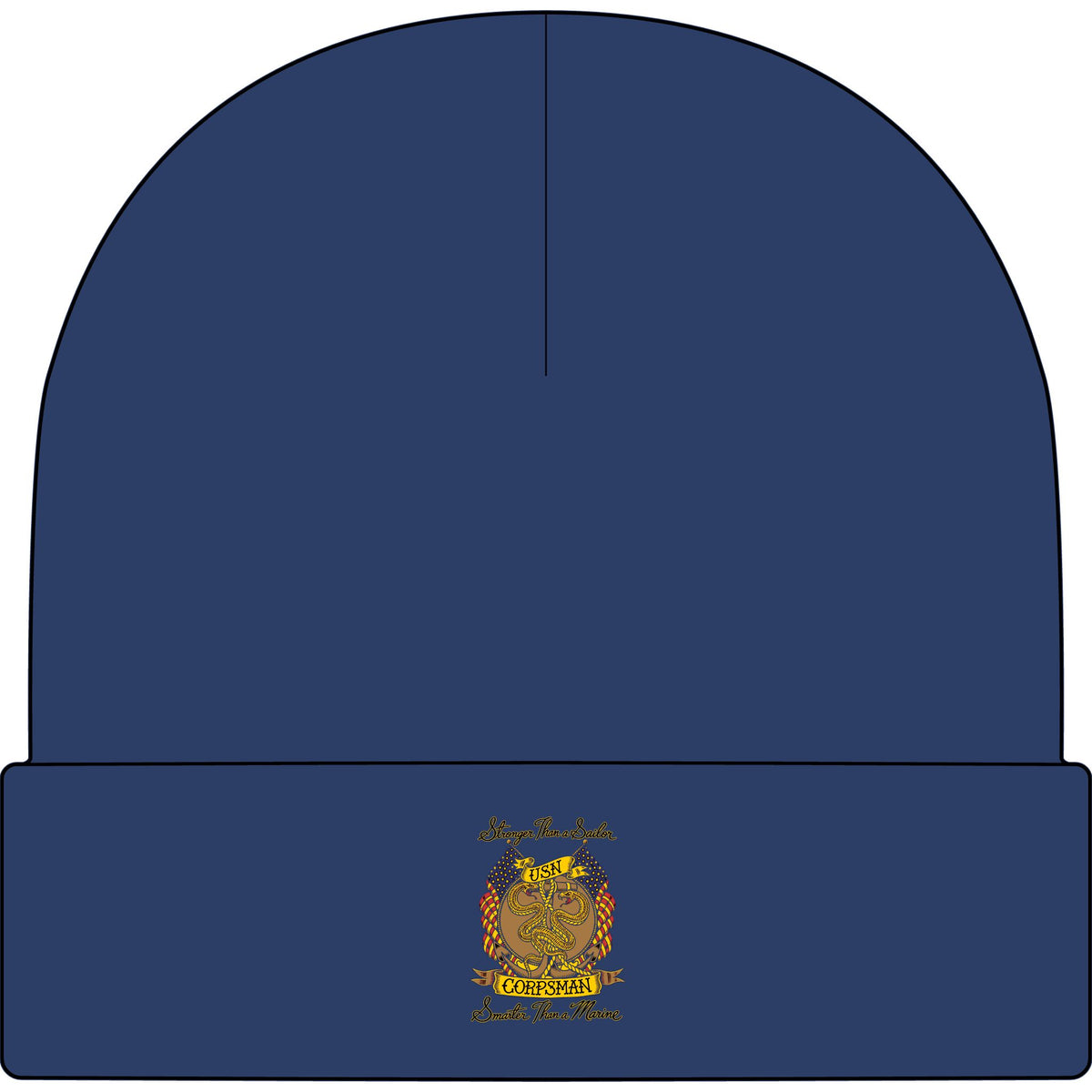 Corpsman Pride Crest - AS Colour 1107 Cuff Beanie