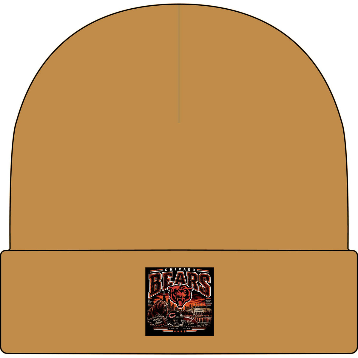 Chicago Bears Pride - AS Colour 1107 Cuff Beanie