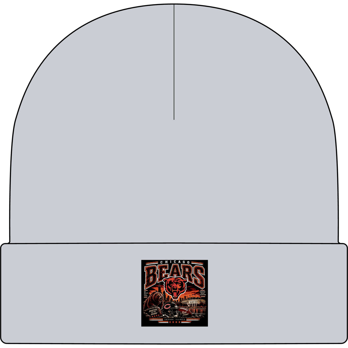 Chicago Bears Pride - AS Colour 1107 Cuff Beanie