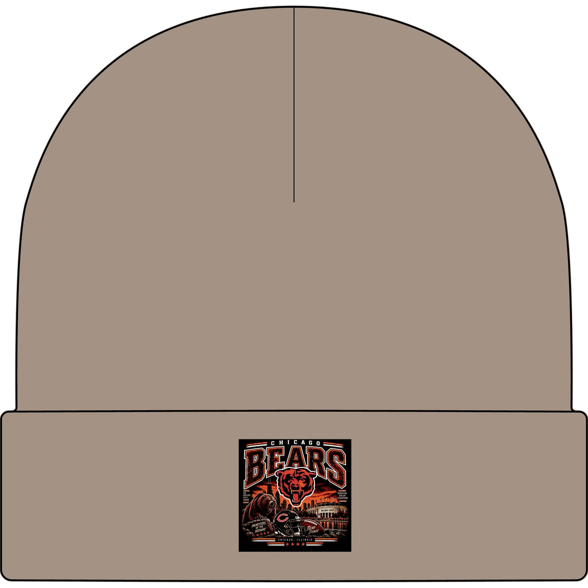 Chicago Bears Pride - AS Colour 1107 Cuff Beanie
