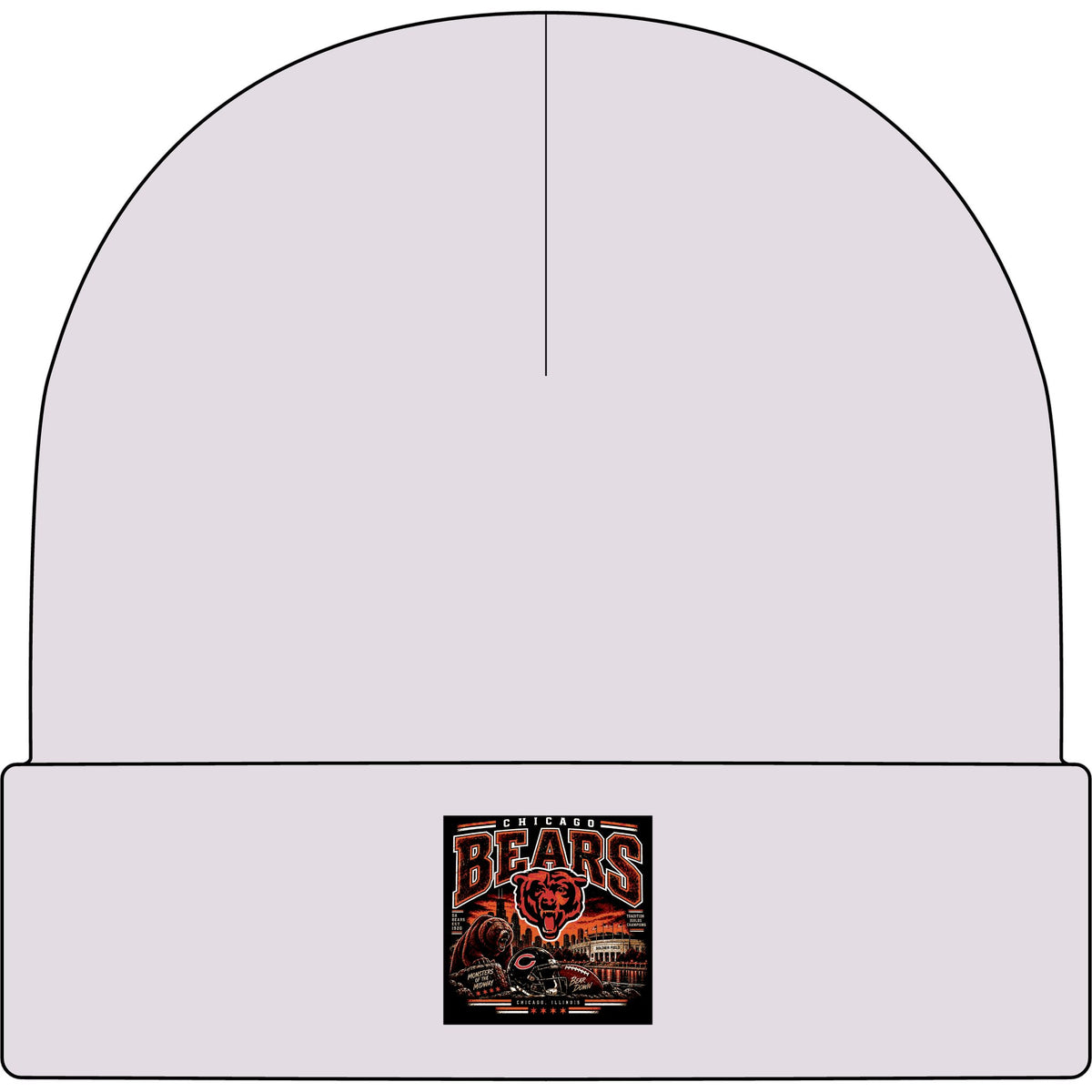Chicago Bears Pride - AS Colour 1107 Cuff Beanie