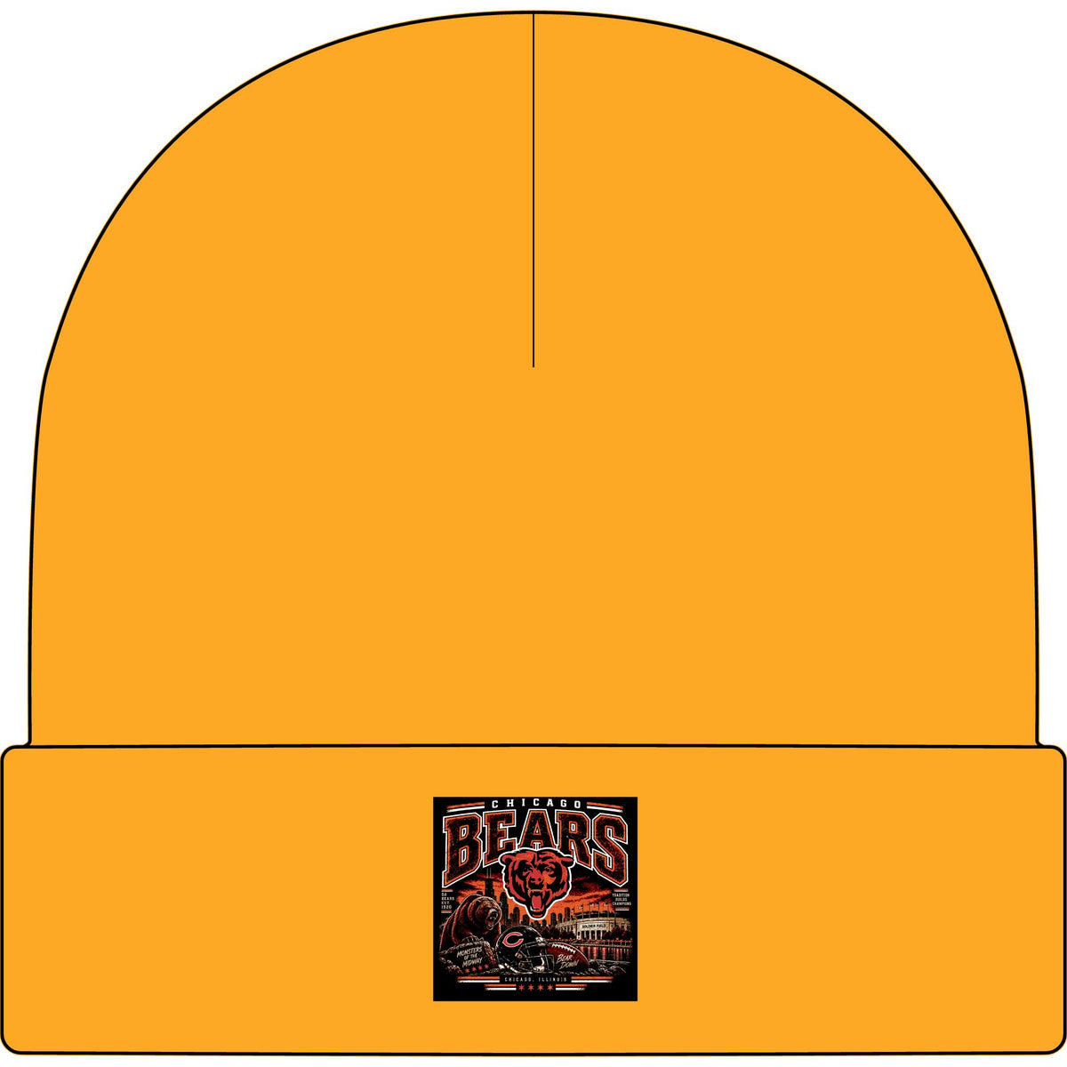 Chicago Bears Pride - AS Colour 1107 Cuff Beanie