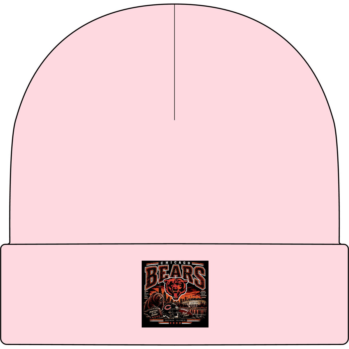 Chicago Bears Pride - AS Colour 1107 Cuff Beanie