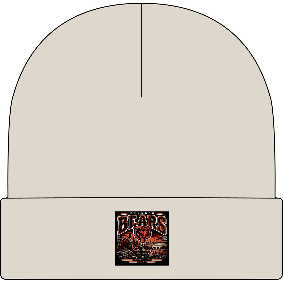 Chicago Bears Pride - AS Colour 1107 Cuff Beanie