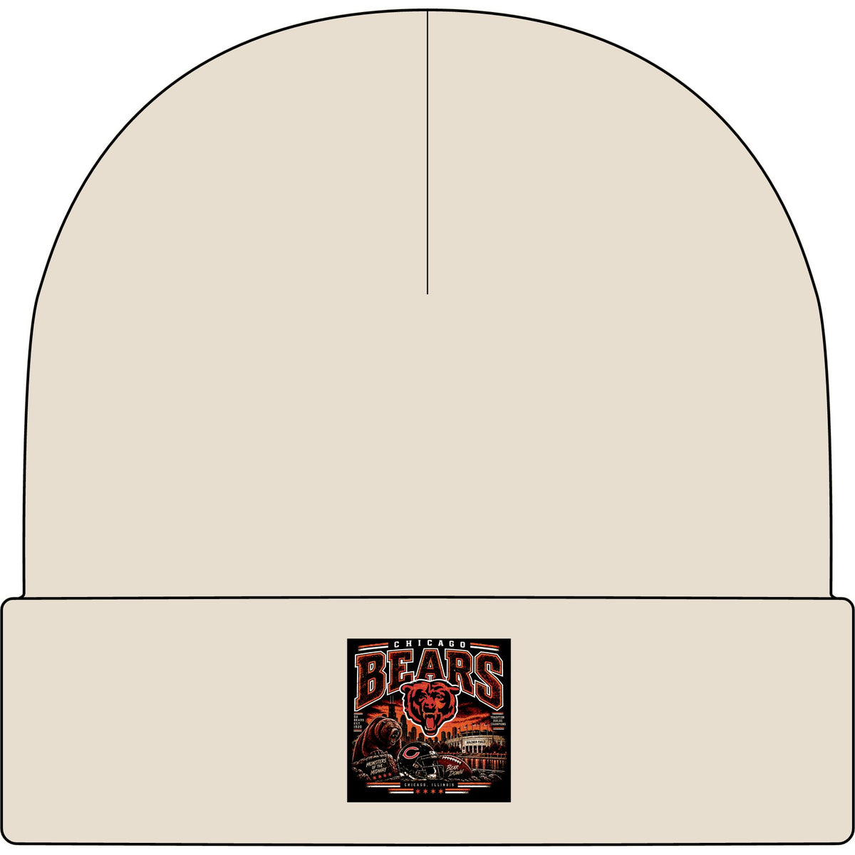 Chicago Bears Pride - AS Colour 1107 Cuff Beanie