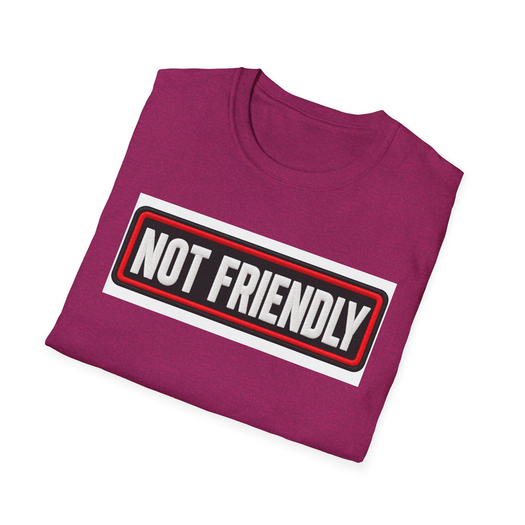 Not Friendly - Service Dog Patch - Classic Tee