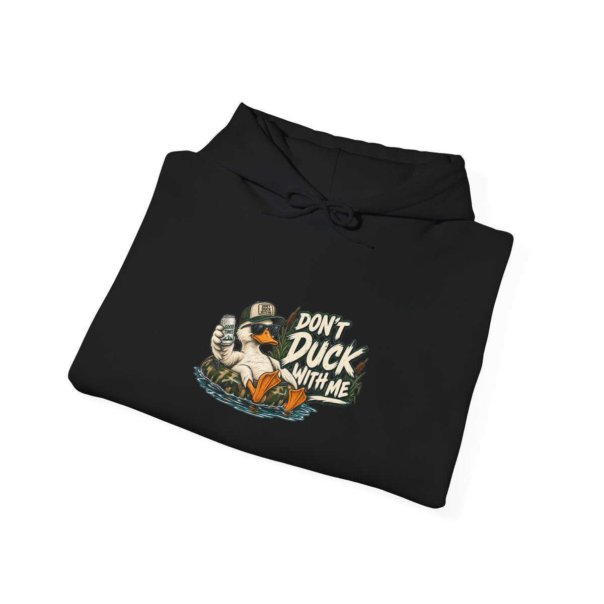Duck With Me Camo - Hoodie