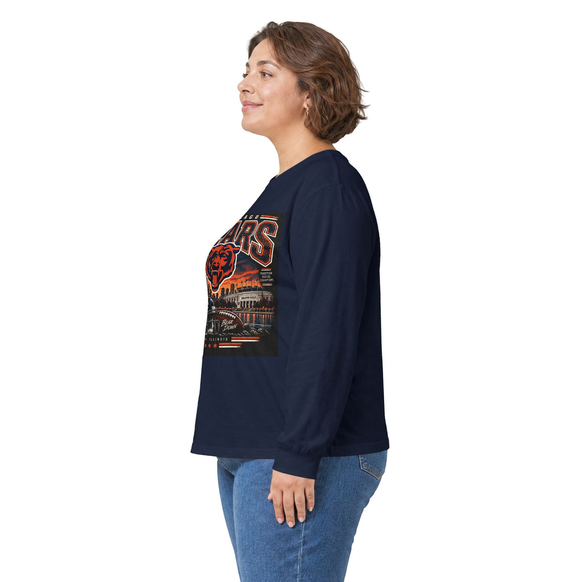 Chicago Bears Pride - Unisex Ultra Cotton Long Sleeve Tee
