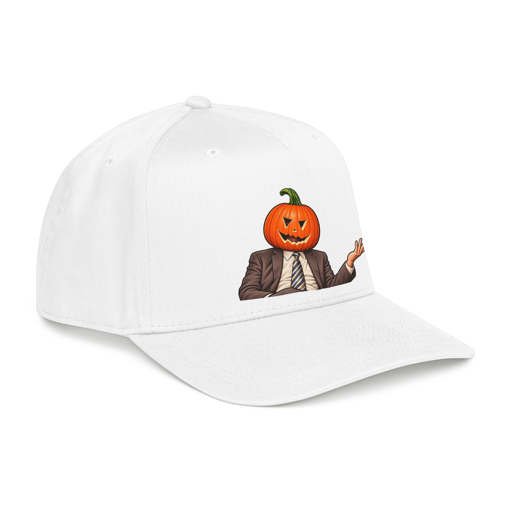 Pumpkin Head Office Cartoon - OTTO Baseball Hat
